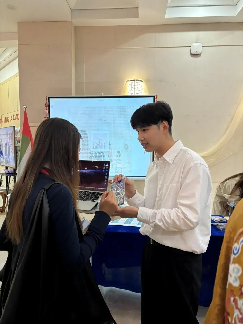 The Mandarinizer in use at the Yenching Global Symposium